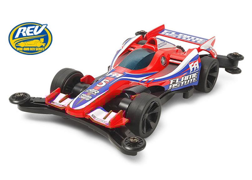 ミニ四駆　中古　組立済み　エアロアバンテ　フレイムアスチュート　まとめ売り タミヤ 1/32 ミニ四駆REV No.5 フレイムアスチュート(ARシャーシ