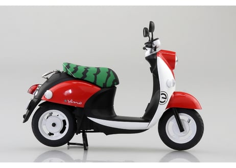 アオシマ 1/12 ザ☆バイク No.JU-01 充電させてもらえませんか？ E-Vino