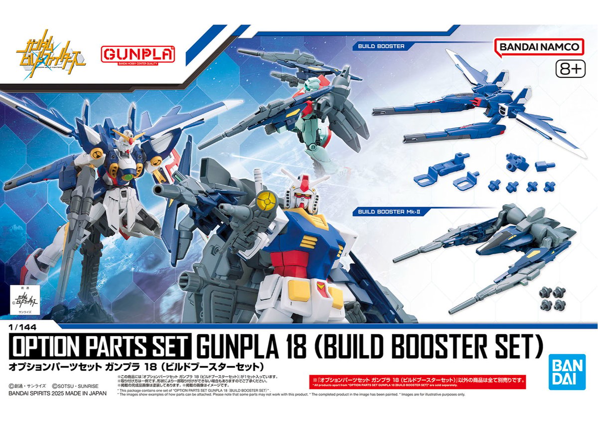 ガンプラ　完成品　セット バンダイ オプションパーツセット ガンプラ 18 (ビルドブースター