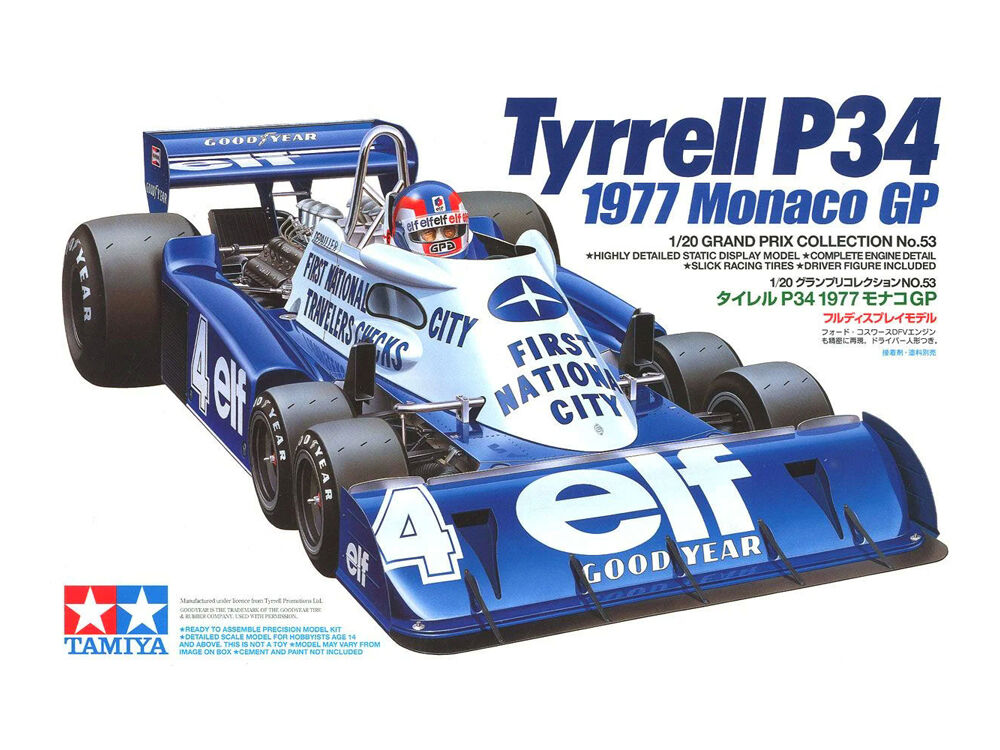 【予約受付中】 タミヤ 1/20 グランプリコレクション No.53 タイレル P34 1977 その他