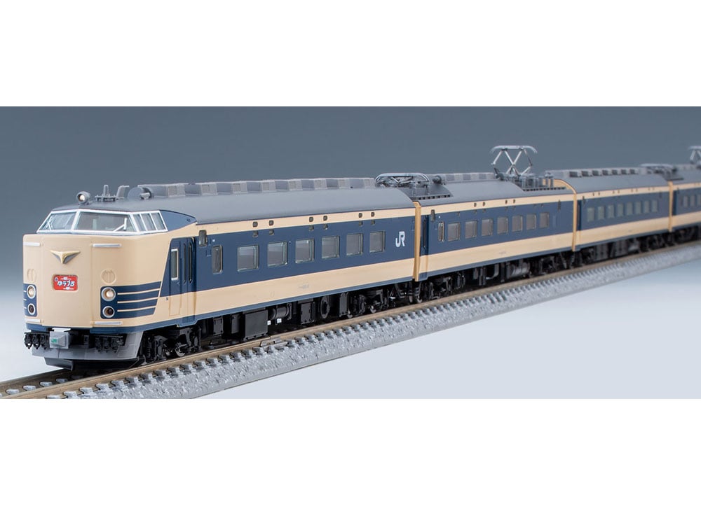 TOMIX JR 583系特急電車 98806/98807 フル 583系（青森運転所）が入線です。TOMIX 98806 98807 | NGaugeJP