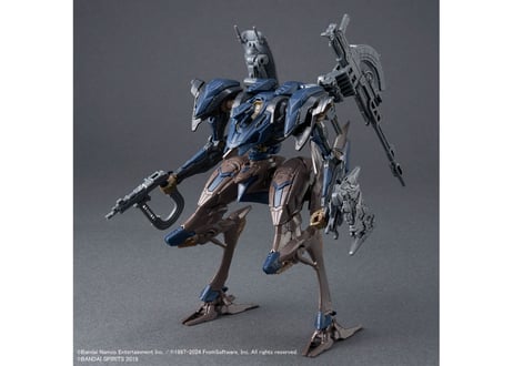 バンダイ 30MM ARMORED CORE Ⅵ FIRES OF RUBICON SCHNEIDER NACHTREIHER/40E スティールヘイズ（ARMORED CORE-02）