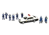 トミーテック 情景小物145 パトカー・警察官