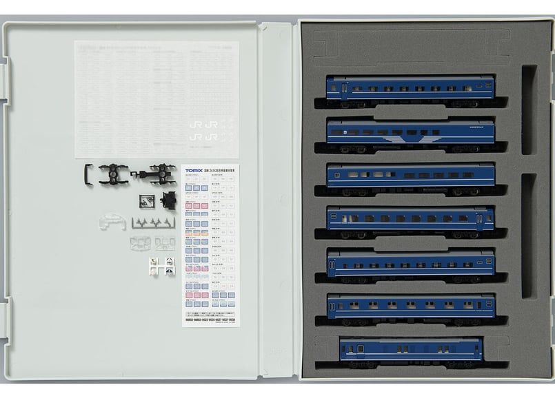 TOMIX 98802 国鉄 24系25-100形特急寝台客車(はやぶさ)セット