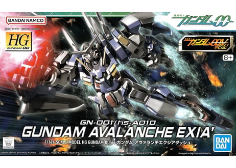 バンダイ HG 1/144 ガンダム アヴァランチエクシアダッシュ（機動戦士ガンダム00[ダブルオー] 64）