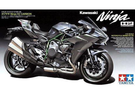 タミヤ 1/12 オートバイ No.136 カワサキ Ninja H2 CARBON
