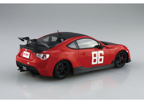 アオシマ  1/24 MFゴースト No.4 片桐 夏向 ZN6 TOYOTA86 第14巻 シーサイドダブルレーン仕様