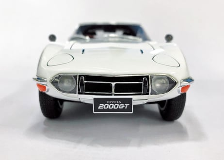 アオシマ 1/24 ザ･モデルカー No.01 トヨタ MF10 2000GT '69