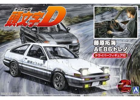 CATEGORY アオシマ 頭文字D | ウエサカ模型店