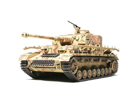 タミヤ 1/48 MM No.18 ドイツIV号戦車J型