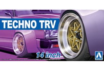 アオシマ 1/24 ザ･チューンドパーツ No.53 テクノTRV 14インチ