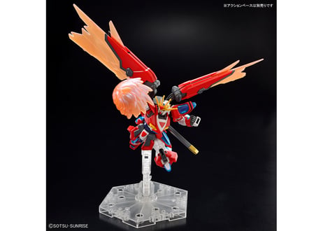 バンダイ HG 1/144 神バーニングガンダム（ガンダムビルドメタバース4）