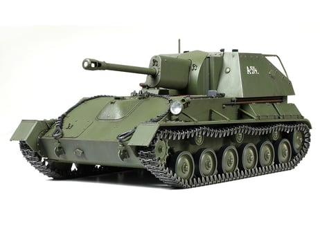 タミヤ 1/35 MM No.348 ソビエト自走砲 SU-76M