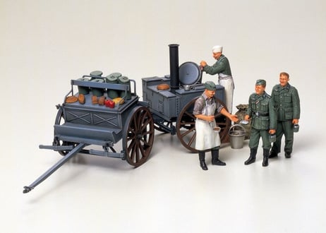タミヤ 1/35 MM No.247 ドイツ 野戦炊事セット