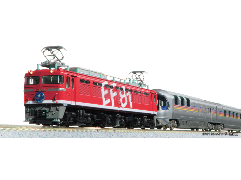 KATO 3066-F EF81 95 レインボー塗装機 | ウエサカ模型店