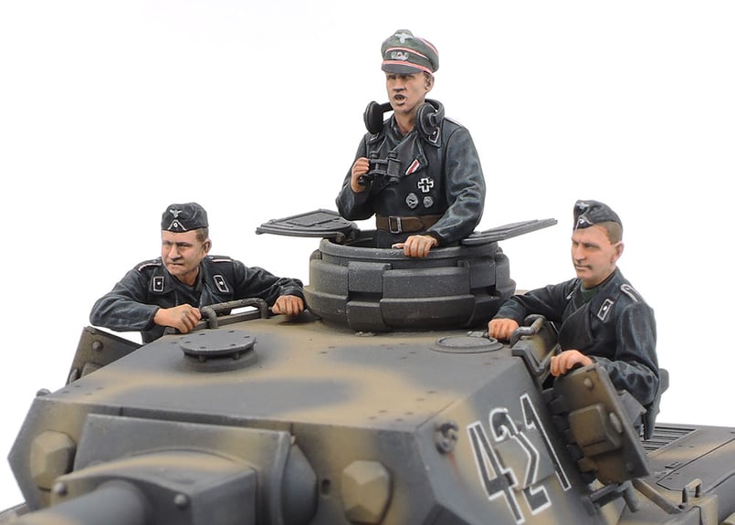 タミヤ 25209 1/35 ドイツIV号戦車G型初期生産車・伝令バイクセット