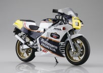 アオシマ 1/12 完成品バイク Honda NSR250R SP '88 セイシェルナイトブルー/ホワイト