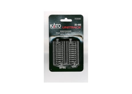 KATO 20-440 単線高架直線線路 62mm (2本入)【旧製品】
