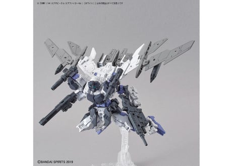 バンダイ 30MM 1/144 エグザビークル(エアファイターVer.)［ホワイト］(EV-01)