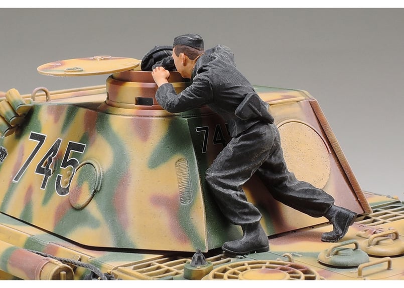 ドイツ　パンサー戦車 1/35スケール タミヤ 1/35 ミリタリーミニチュア No.065 ドイツ パンサー中