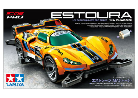 タミヤ 1/32 ミニ四駆PRO No.59 エストゥーラ (MAシャーシ)