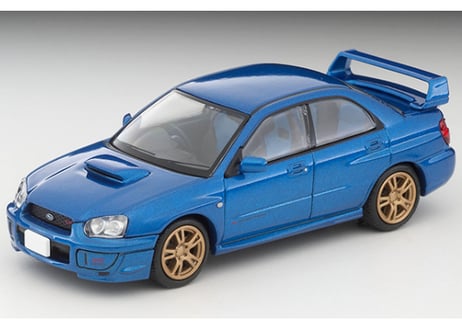 トミーテック 1/64 TLV-N336a スバル インプレッサ WRX STi（青）2003年式
