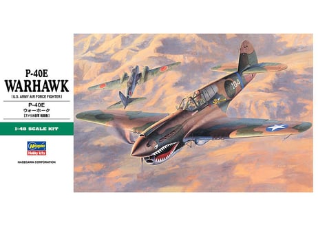 ハセガワ 1/48 航空機 JT86 P-40E ウォーホーク