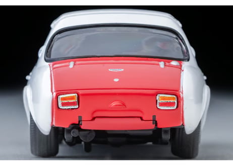 トミーテック 1/64 TLV-215a トヨタ スポーツ800 カスタムカラー仕様（白／赤）65年式