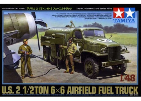 タミヤ 1/48 MM No.79 アメリカ 2 1/2トン 6x6 フューエルトラック