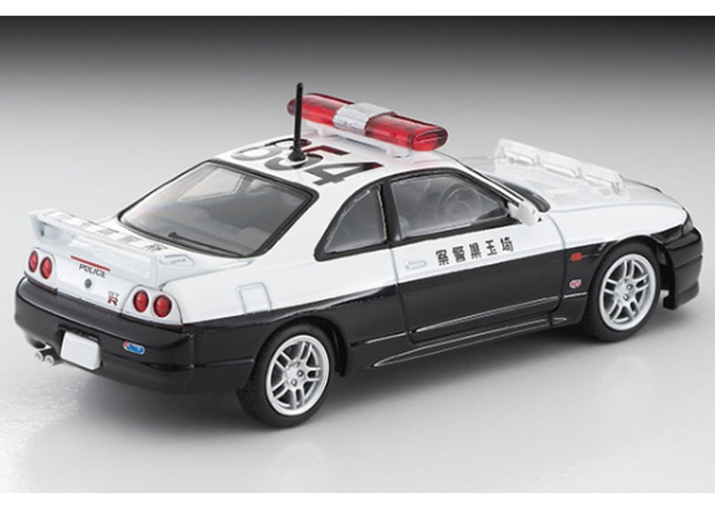 TLV R32 スカイライン パトロールカー 改　稀少 トミーテック 1/64 TLV-N322a日産 スカイライン GT-R パトロール