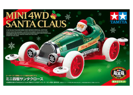 タミヤ 1/32 レーサーミニ四駆 95678 ミニ四駆サンタクロース(ミニ四駆特別企画)