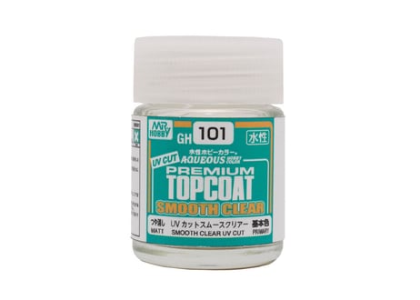 GSIクレオス GH101 プレミアムトップコート UVカットスムースクリアー（つや消し） (18ml)