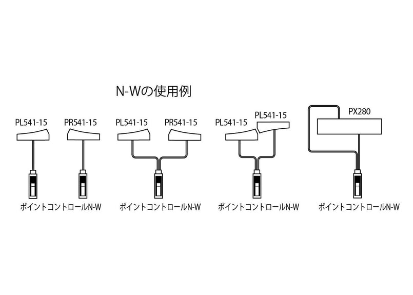 TOMIX 5532 ポイントコントロールボックスN-W | ウエサカ模型店