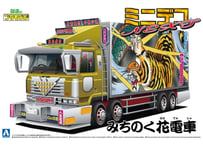 アオシマ 1/64 ミニデコNEXT No.9 みちのく花電車（四軸ウイング）