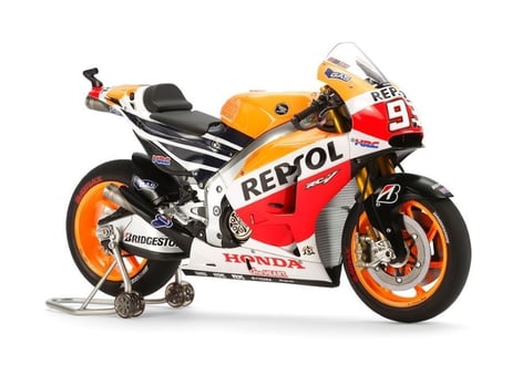 タミヤ 1/12 オートバイ No.130 レプソル Honda RC213V '14
