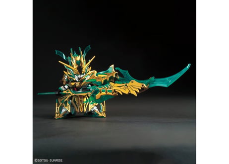 バンダイ SD 三国創傑伝-34 武聖関羽雲長νガンダム
