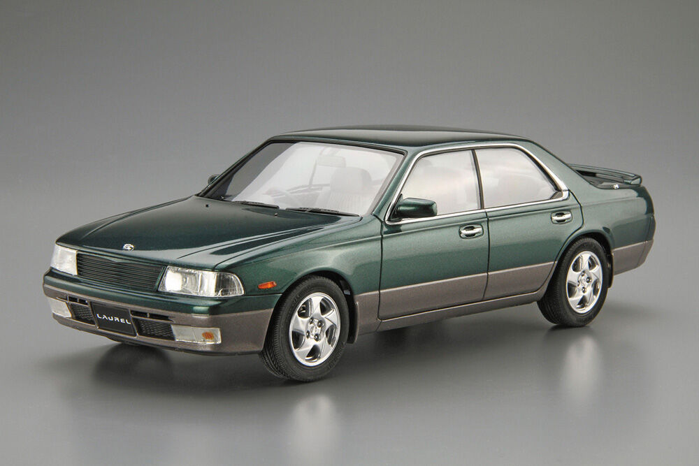 アオシマ 1/24 ザ・モデルカー SP ニッサン GC34 ローレル メダリストV