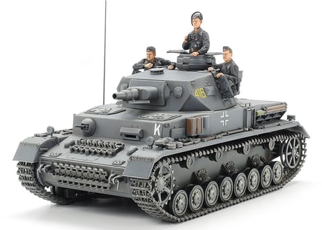 タミヤ 1/35 MM No.374 ドイツIV号戦車F型