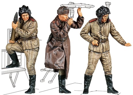 タミヤ 1/35 MM No.348 ソビエト自走砲 SU-76M