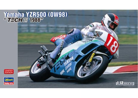 ハセガワ 21762 1/12 ヤマハ YZR500（0W98） “TECH21 1988”