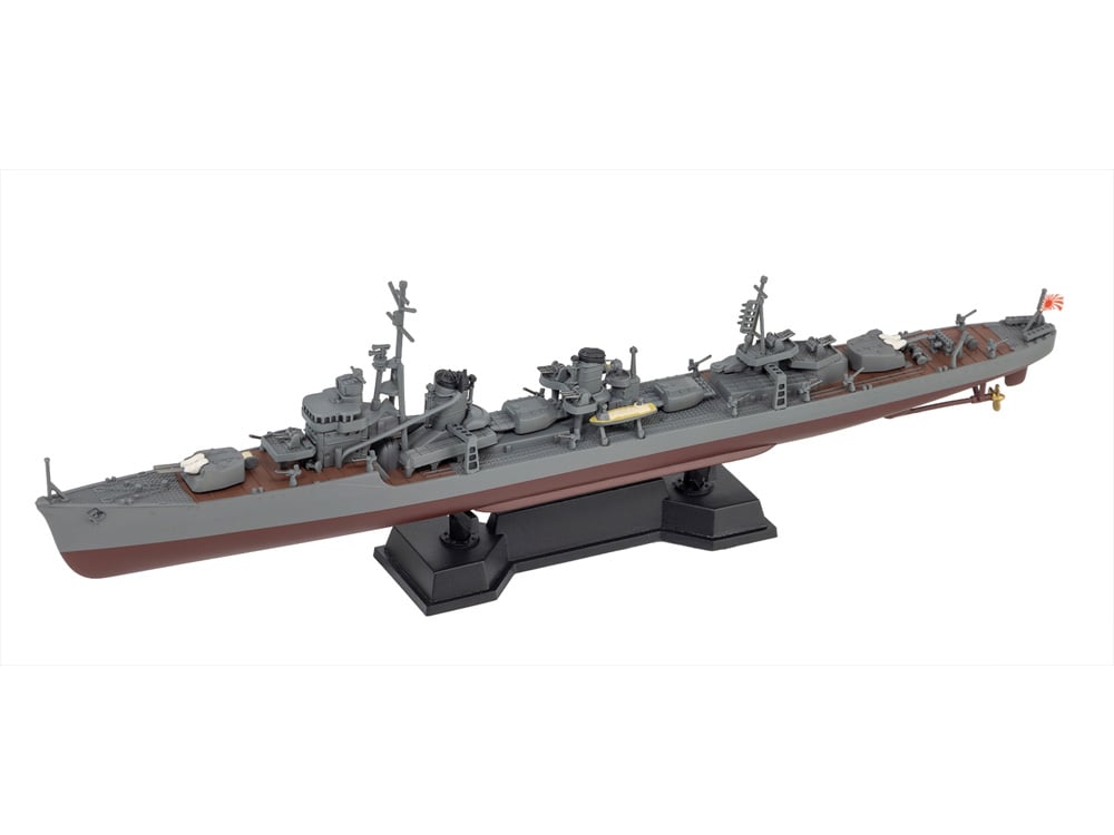 ピットロード　1/700 雪風　塗装済み完成品 目が飛び出るほどのみっちりディテールを刺身で味わえる幸運艦の