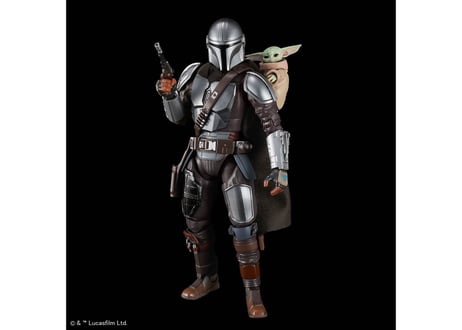 バンダイ STAR WARS 1/12 マンダロリアン＆グローグー [STAR WARS: THE MANDALORIAN AND GROGU]