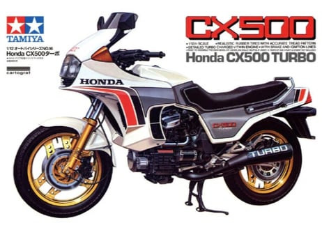 タミヤ 1/12 オートバイ No.16 Honda CX500 ターボ