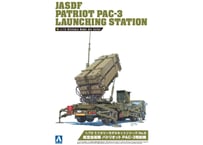 アオシマ 1/72 ミリタリーモデルキット No.08 航空自衛隊 パトリオット PAC3発射機