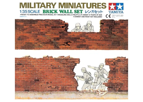 タミヤ 1/35 MM No.28 情景用 レンガセット