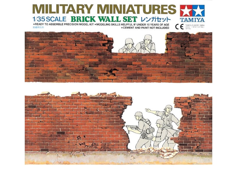 タミヤ 1/35 MM No.28 情景用 レンガセット | ウエサカ模型店