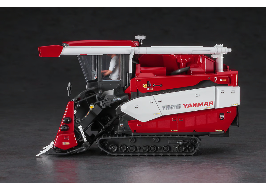 ハセガワ 建機シリーズ WM07 1/35 ヤンマー コンバイン YH6115
