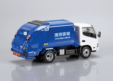 アオシマ 1/32 楽プラ スナップキット No.25-PK 日野 デュトロ パッカー車