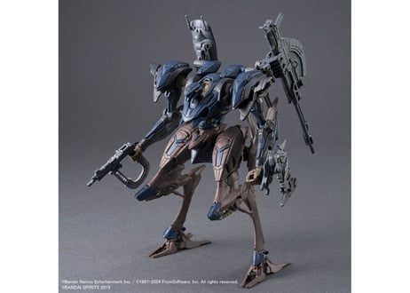 バンダイ 30MM ARMORED CORE Ⅵ FIRES OF RUBICON SCHNEIDER NACHTREIHER/40E スティールヘイズ（ARMORED CORE-02）