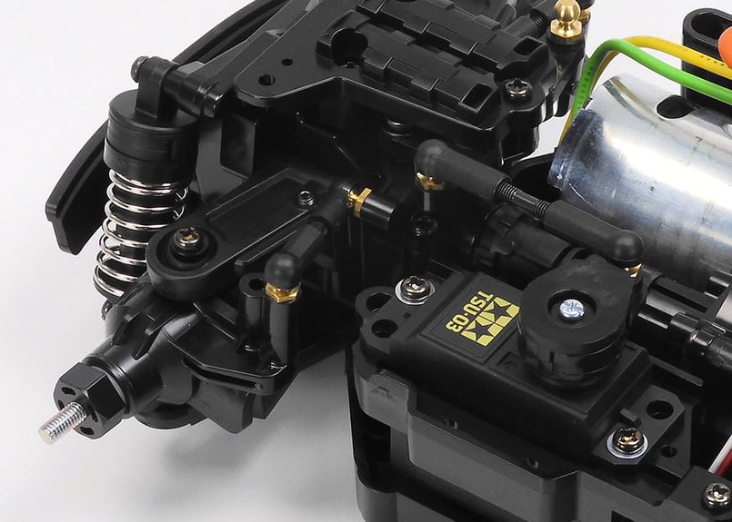タミヤ 電動RCカー No.747 1/10RC ミニクーパーレーシング (MB-01